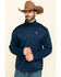 Ariat Men's Indigo Caldwell 1/4 Zip Pullover, Indigo, hi-res