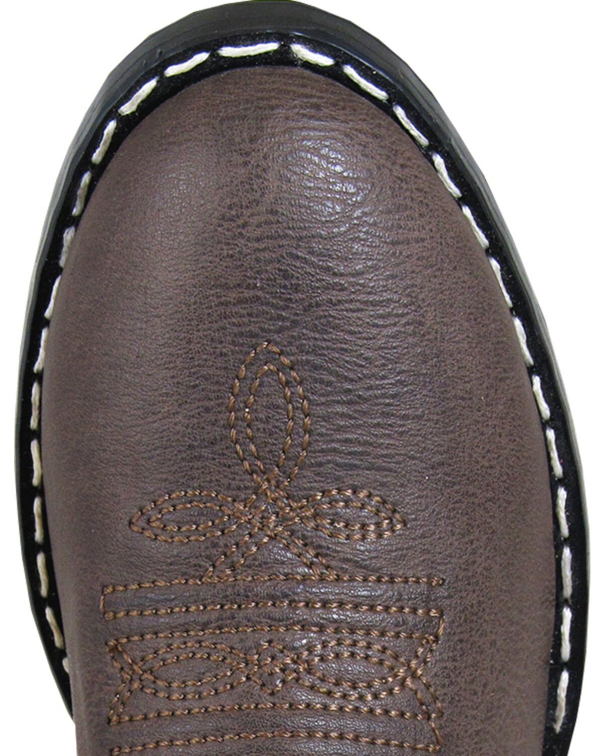 Image #2 - Smoky Mountain Boys' Monterey Western Boot - Round Toe, Brown, hi-res