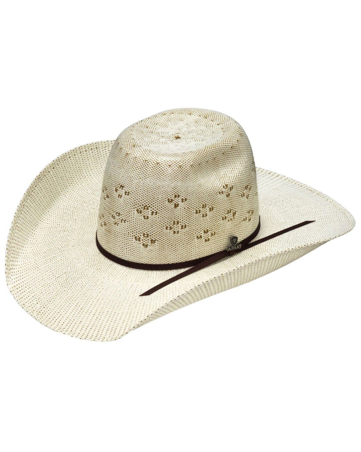 Ariat Straw Cowboy Hat, Natural, hi-res