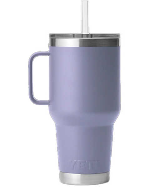 Image #2 - Yeti Rambler® 35 oz Straw Lid Mug , Light Purple, hi-res