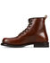 Image #3 - Frye Men's Hudson 6" Work Boots - Soft Toe, Mahogany, hi-res