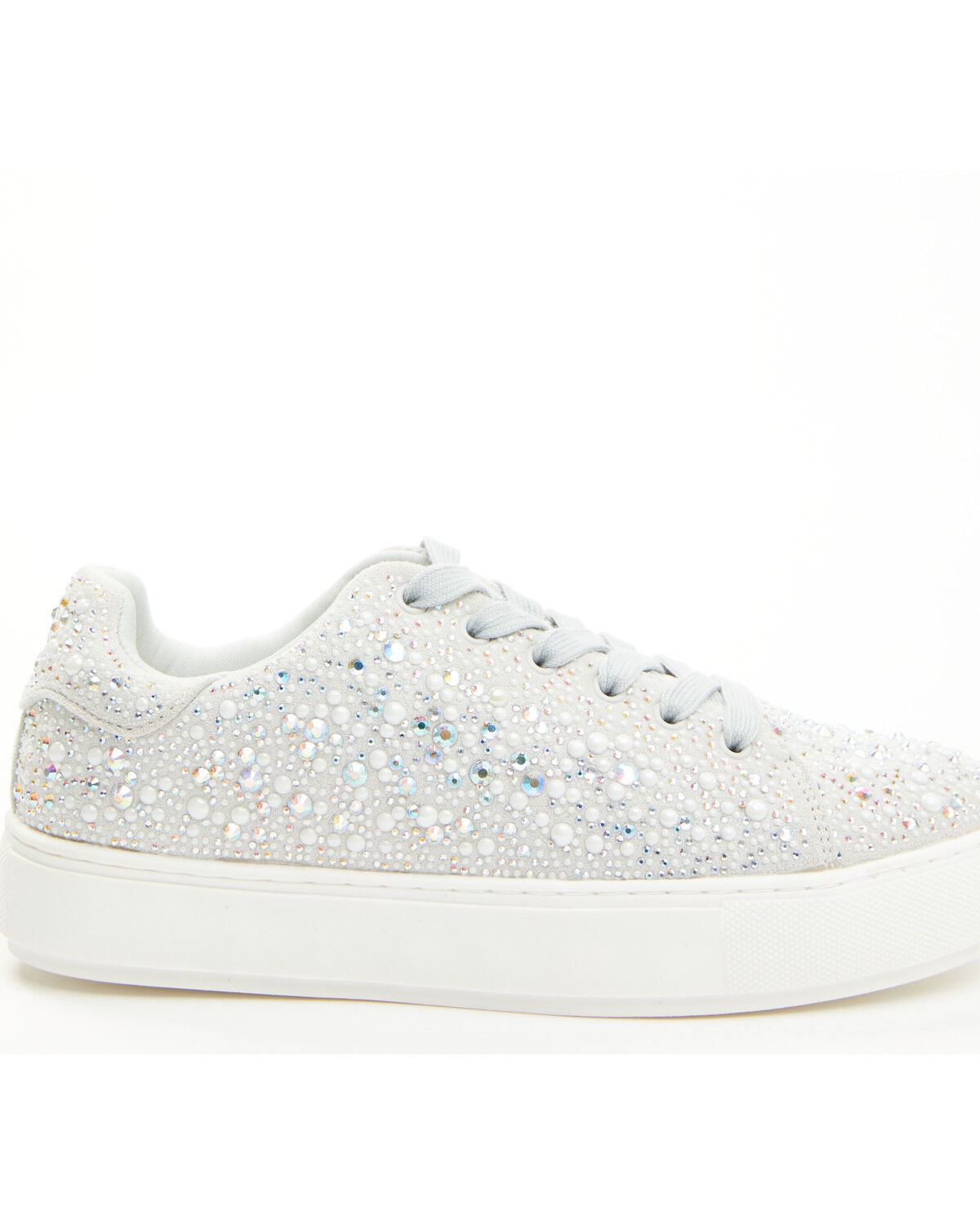 Image #2 - Very G Women's Georgie Casual Shoes, Light Grey, hi-res