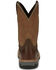 Image #4 - Justin Men's Boot Barn Exclusive Carbide Western Work Boots - Soft Toe, Brown, hi-res