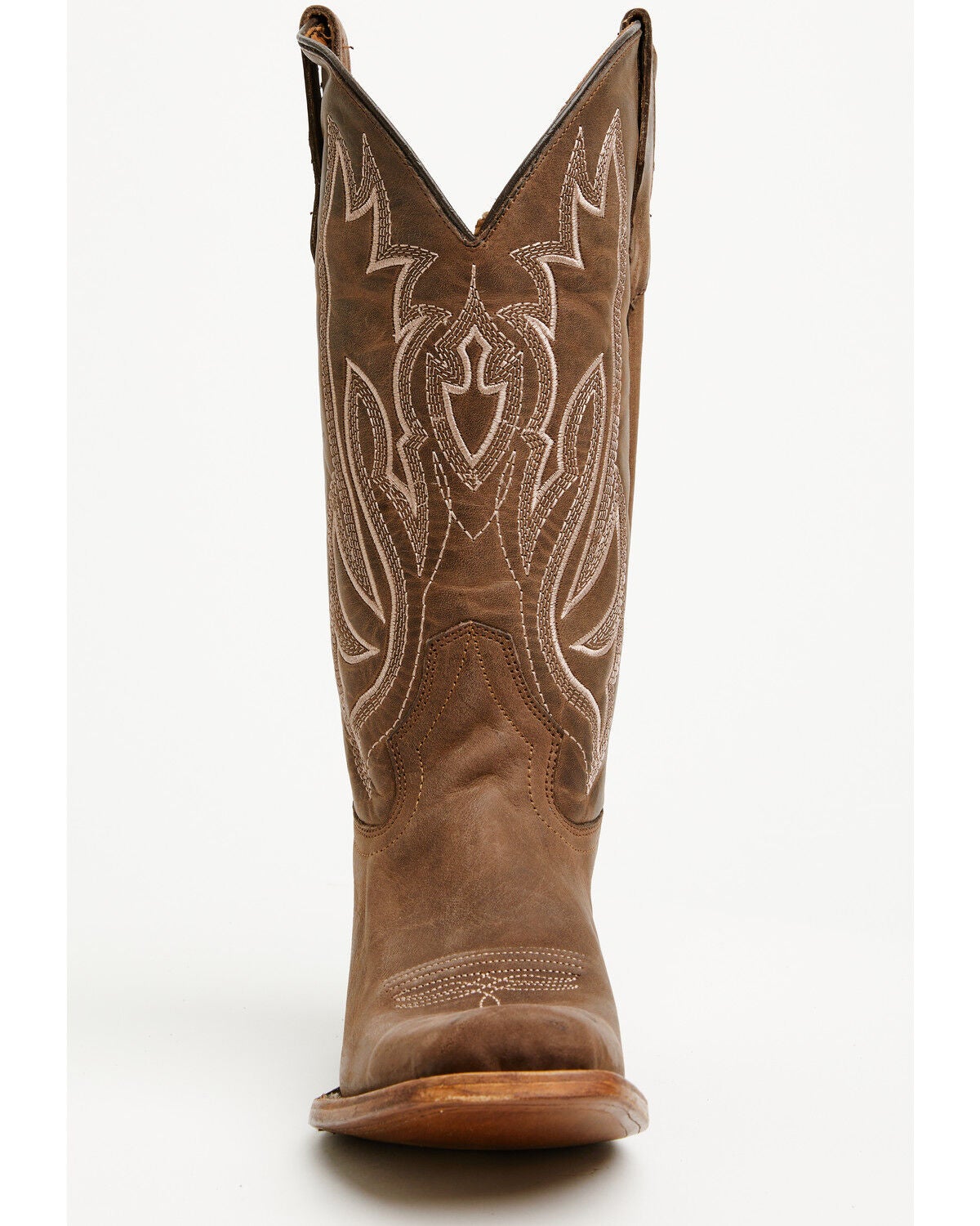 Image #4 - Circle G Women's Tall Western Boots - Square Toe, Brown, hi-res