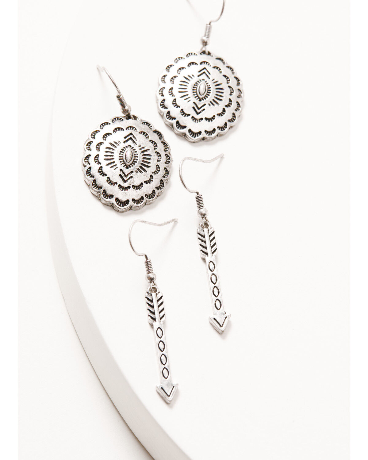 Image #3 - Shyanne Women's Shiloh Ridge Earring Set - 5 Piece, Silver, hi-res