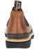 Image #4 - Georgia Boot Men's Revamp Romeo Work Shoes - Soft Toe, Brown, hi-res