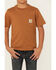 Image #3 - Carhartt Little Boys' Logo Short Sleeve Pocket T-Shirt , Medium Brown, hi-res