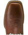 Image #4 - Ariat Women's Hybrid Ranchwork Performance Western Boots - Broad Square Toe, Silver, hi-res