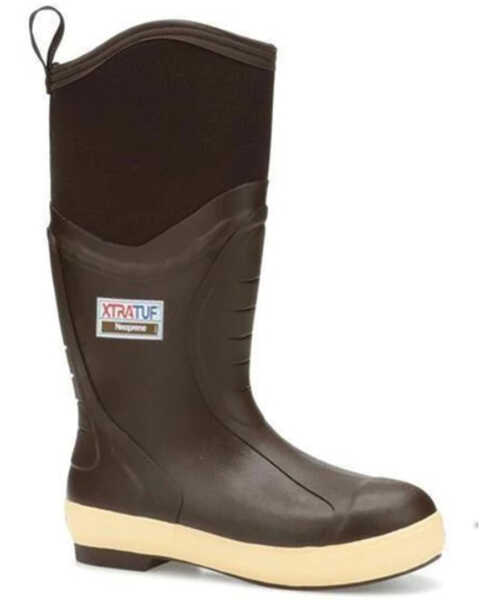 Image #1 - Xtratuf Men's 15" Insulated Elite Legacy Boots - Round Toe , Brown, hi-res