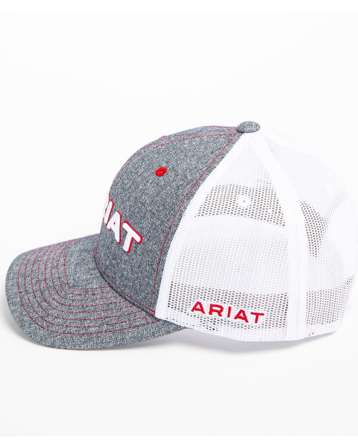 Ariat Men's R112 Burgundy Baseball Cap – Adjustable Snapback