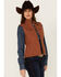 Image #2 - Shyanne Women's Madisson Softshell Bonded Vest, Lt Brown, hi-res