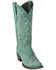 Image #1 - Lane Women's Saratoga Western Boots - Snip Toe, Turquoise, hi-res