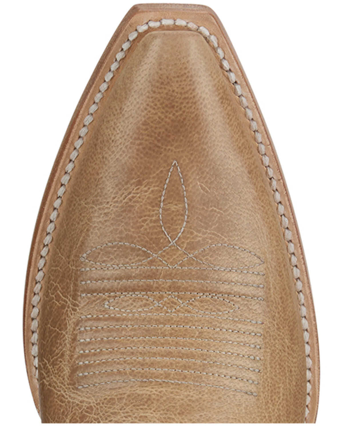 Image #6 - Tony Lama Women's Areli Western Booties - Snip Toe, Ivory, hi-res