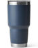 Image #2 - YETI Rambler® MagSlider™ Lid 30oz Tumbler, Navy, hi-res