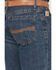 Image #4 - Cinch Men's Ian Dark Wash Slim Bootcut Rigid Denim Jeans, Dark Wash, hi-res