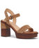 Image #1 - Frye Women's Pipa Woodstock Platform Sandal, Brown, hi-res