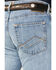 Image #4 - Ariat Men's M5 Hartley Waco Light Wash Straight Rigid Jeans, Light Wash, hi-res