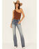 Image #3 - Shyanne Women's Aria Mid Rise Bootcut Stretch Denim Jeans, Medium Wash, hi-res