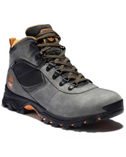 Timberland Men's Mt. Maddsen Waterproof Hiking Boots - Soft Toe, Grey, hi-res