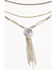 Image #3 - Shyanne Women's Etched Heart Layered Necklace, Gold, hi-res