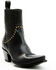Image #1 - Old Gringo Women's Loren Western Booties - Snip Toe, Black, hi-res