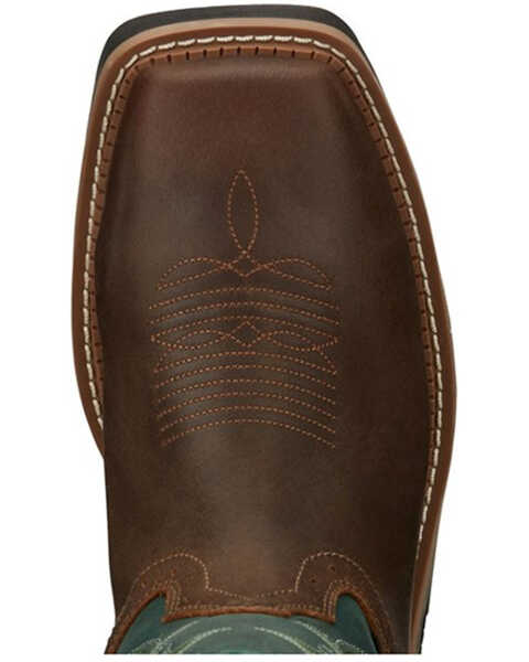 Image #6 - Justin Men's Bolt Western Work Boots - Composite Toe, Tan, hi-res