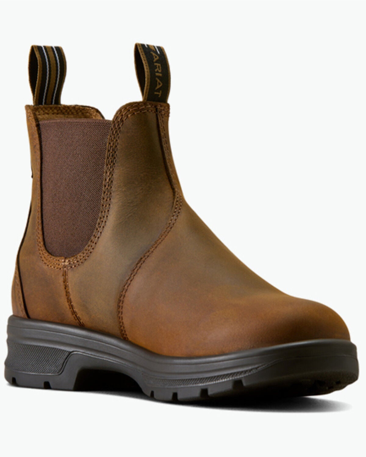 Ariat Women's Cooper Chelsea Boots - Round Toe, Brown, hi-res