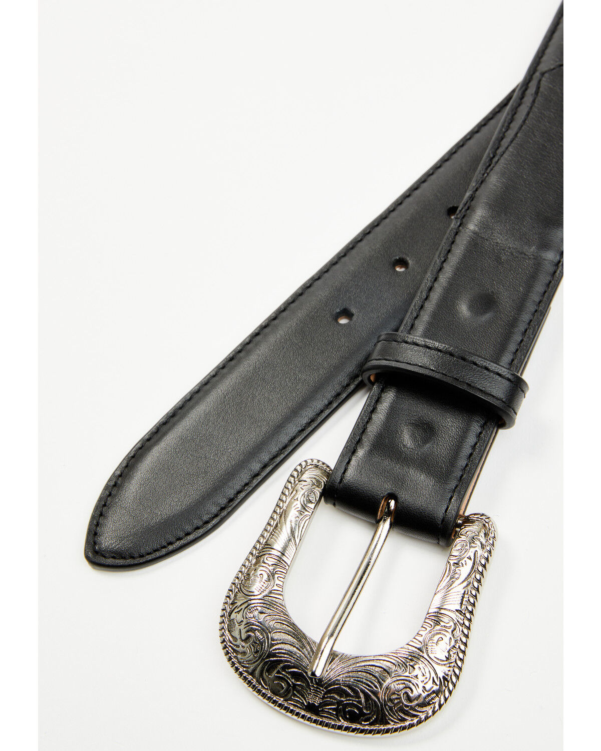 Image #5 - Cody James Black 1978® Men's Smooth Leather Belt, Black, hi-res