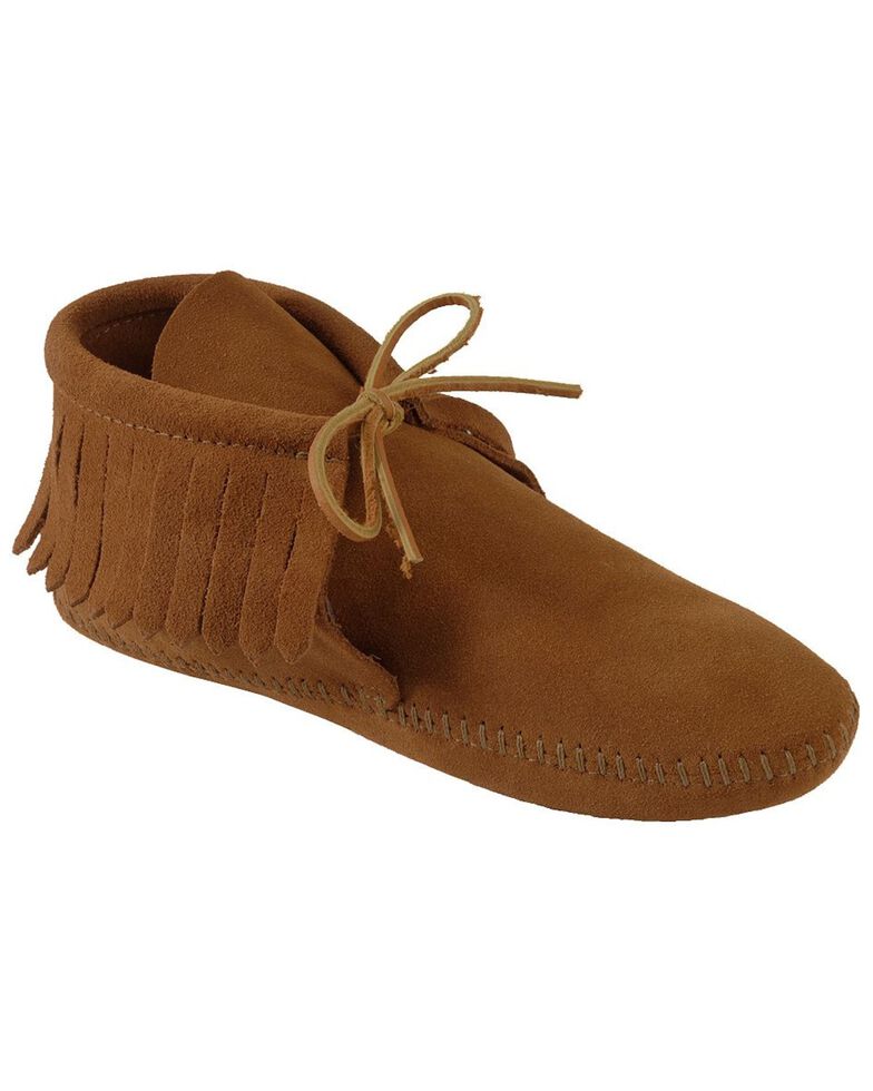 Minnetonka Fringed Soft Sole Moccasins | Sheplers