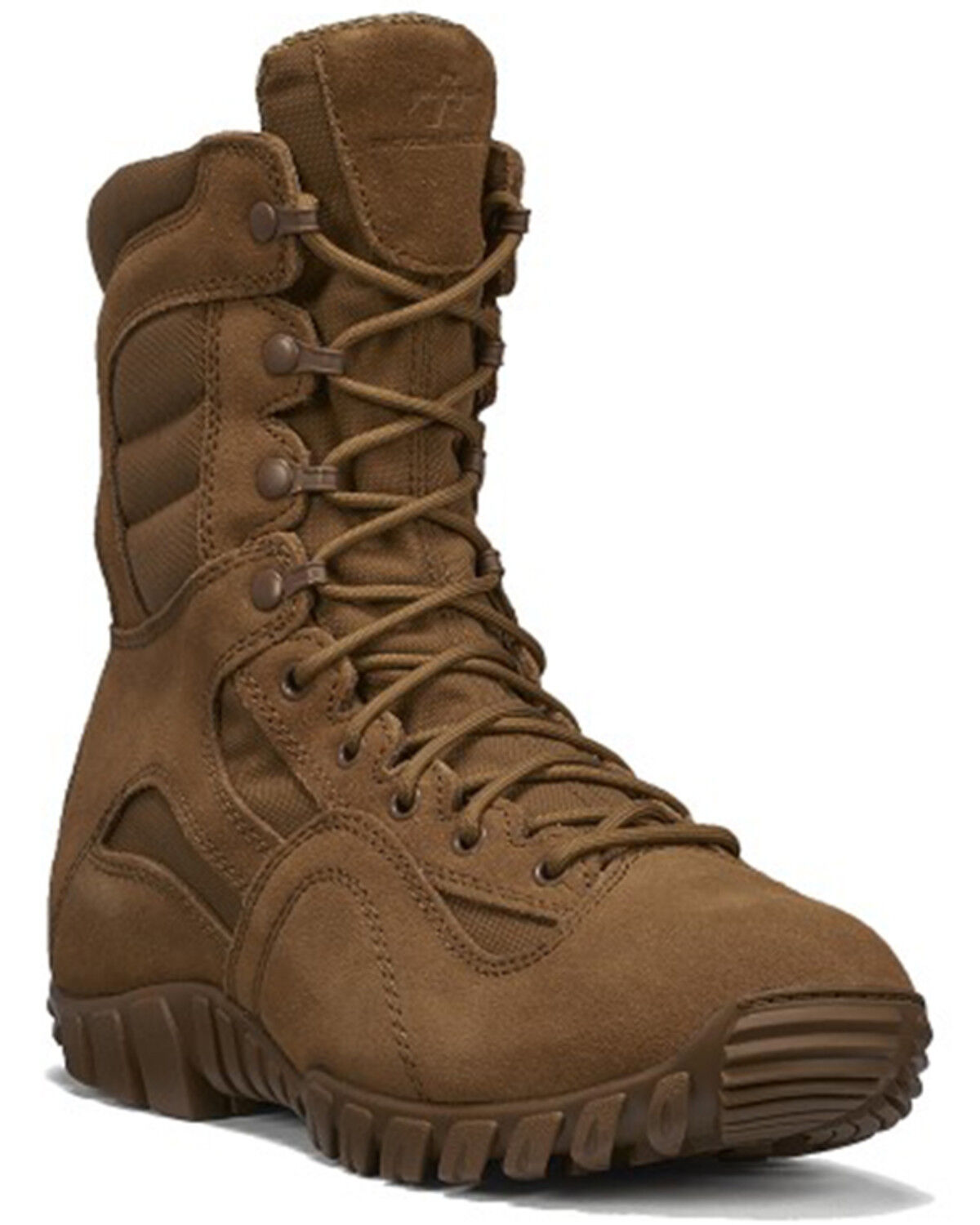 Image #1 - Belleville Men's Khyber 8" Waterproof Insulated Assault Work Boots - Soft Toe, Brown, hi-res