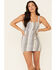 Panhandle Women's Striped Dress, Grey, hi-res