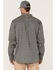 Image #4 - Hawx Men's FR Plaid Print Woven Long Sleeve Button Down Work Shirt - Tall, Navy, hi-res