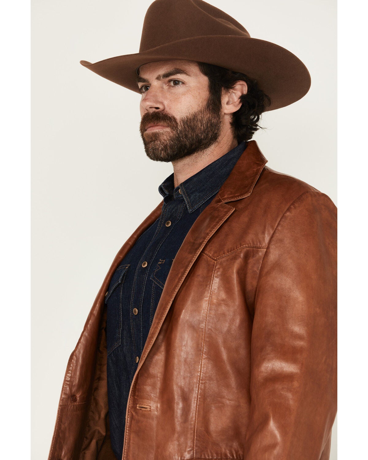 Scully Men's Leather Western Blazer | Sheplers