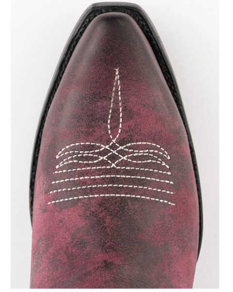 Image #5 - Ferrini Women's Molly Western Boots - Snip Toe , Purple, hi-res