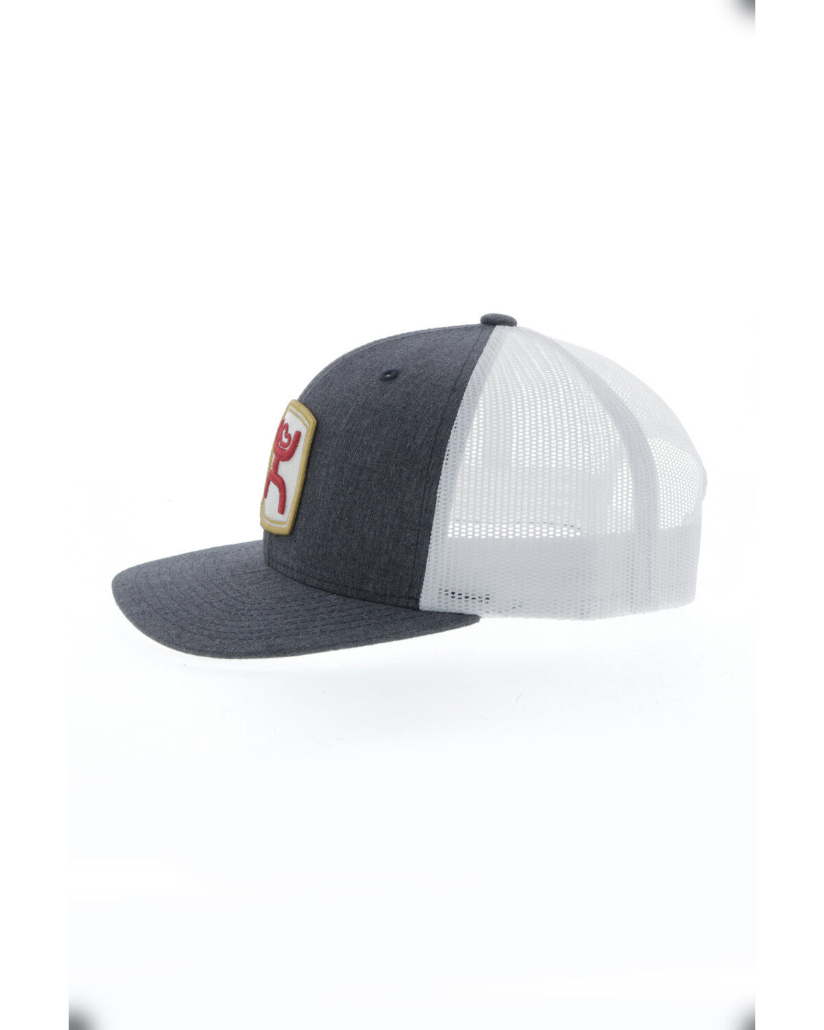 Image #5 - HOOey Boys' Grey Youth Zenith Mesh Back Trucker Cap, Grey, hi-res