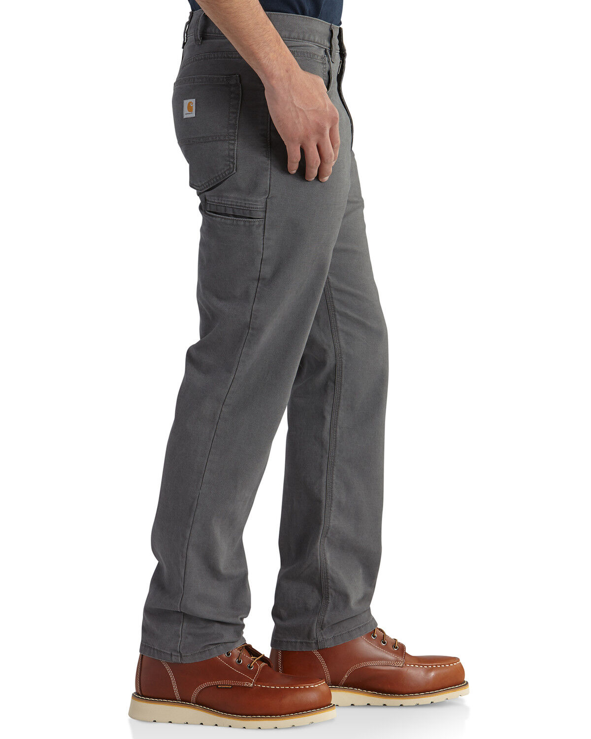 Image #7 - Carhartt Men's Rugged Flex® Rigby Five-Pocket Jeans, Charcoal Grey, hi-res