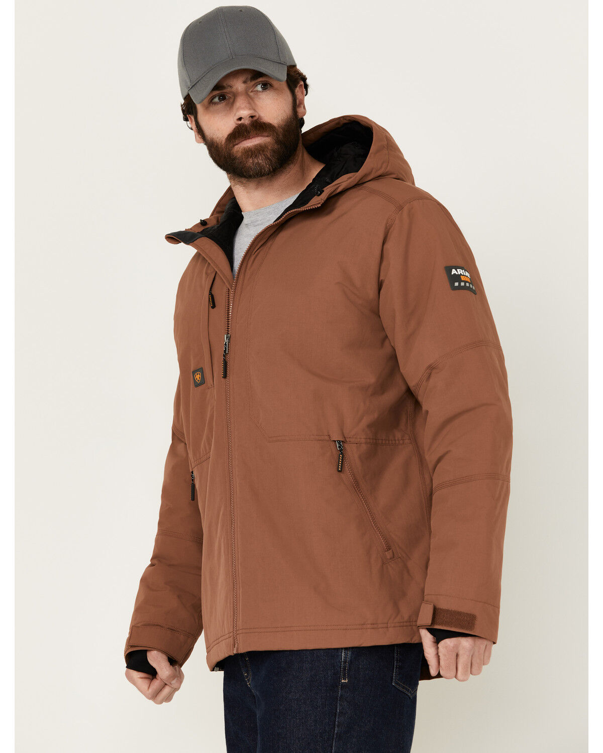 Image #2 - Ariat Men's Rebar Cordura Ripstop Insulated Jacket, Multi, hi-res