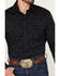 Image #3 - Rough Stock by Panhandle Men's Music Note Geo Print Long Sleeve Stretch Western Shirt, Black, hi-res
