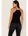 Image #4 - Idyllwind Women's Embroidered Handkerchief Tank, Turquoise, hi-res