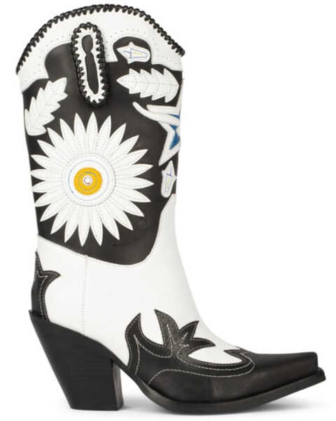 Image #2 - Jeffrey Campbell Women's Texarkana Longhorn Star Inlay Western Boots - Snip Toe , , hi-res