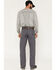 Image #3 - Ariat Men's Grey FR M5 Duralight Stretch Canvas Straight Work Pants - Big, Grey, hi-res