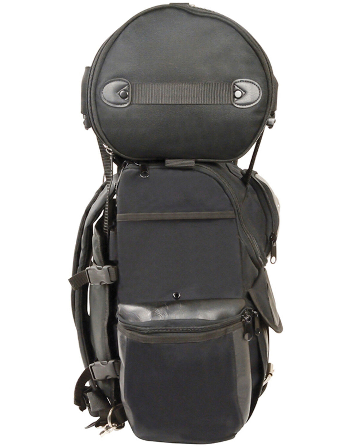 Image #3 - Milwaukee Leather Performance Two Piece Touring Sissy Bar Bag, Black, hi-res