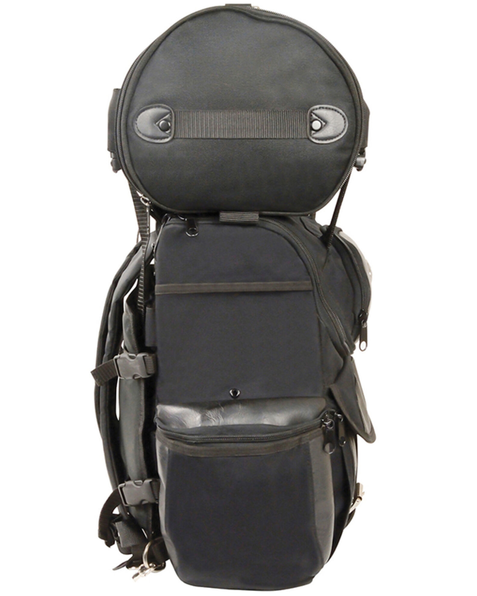 Image #3 - Milwaukee Leather Performance Two Piece Touring Sissy Bar Bag, Black, hi-res