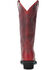 Image #5 - Lane Women's Emma Jane Tall Western Boots - Snip Toe, Ruby, hi-res