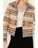 Image #3 - Idyllwind Women's Barton Reversible Denim Blanket Jacket, Light Wash, hi-res