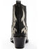 Caborca Silver by Liberty Black Women's Simone Western Booties - Medium Toe , Black, hi-res