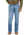 Image #2 - Wrangler Retro Men's Medium Wash Slim Bootcut Stretch Denim Jeans, Medium Wash, hi-res
