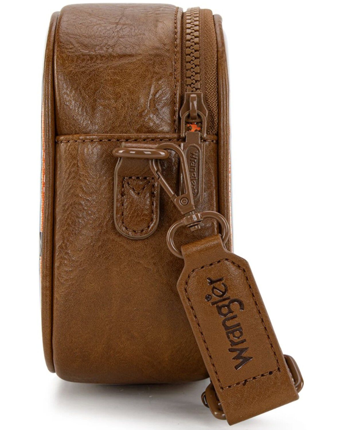 Image #4 - Wrangler Women's Clear Stadium Crossbody Bag, Brown, hi-res
