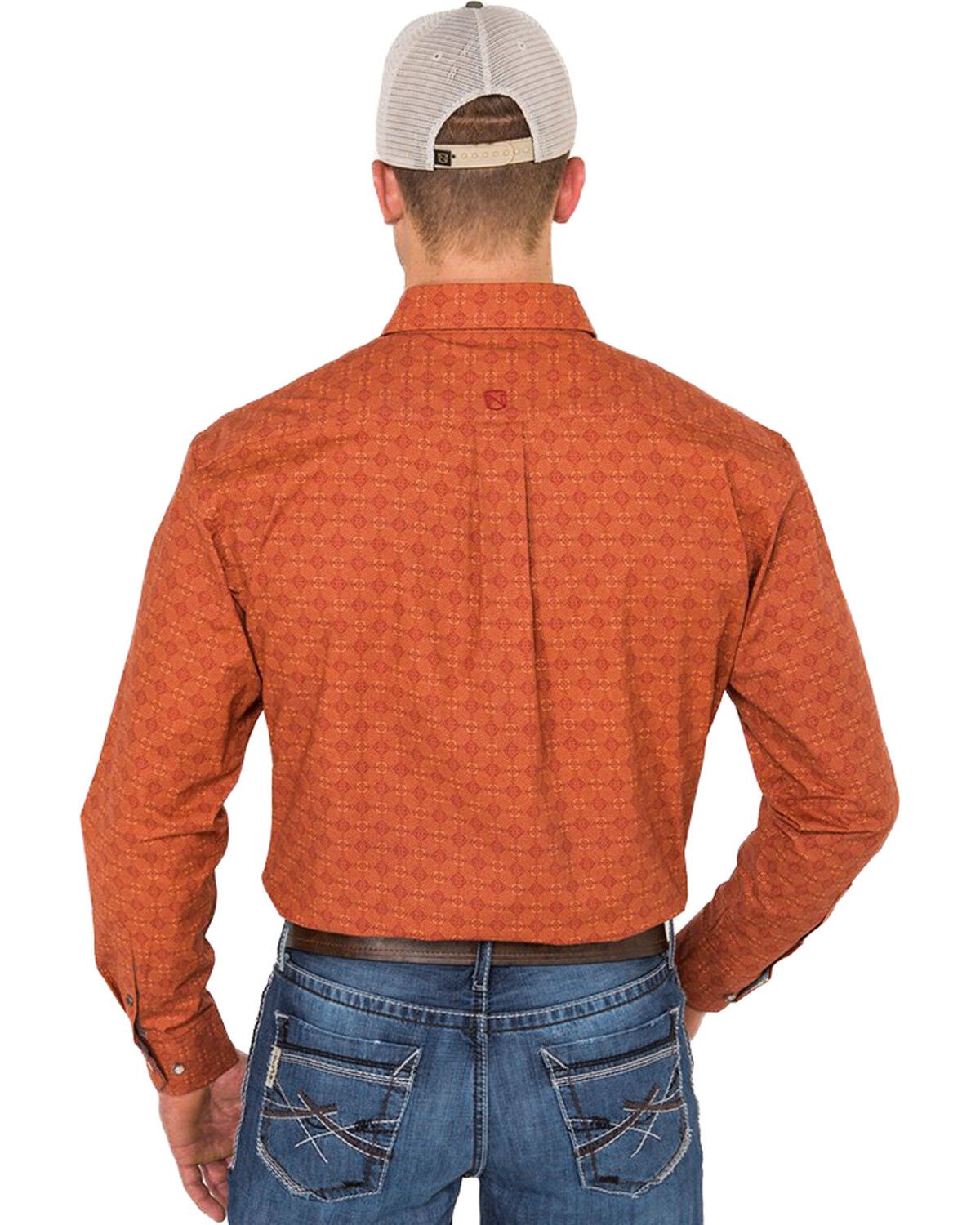 Noble Outfitters Men's Burnt Sienna Geo 