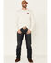 Image #2 - Wanakome Men's Orion Logo Patch Long Sleeve T-Shirt, Oatmeal, hi-res
